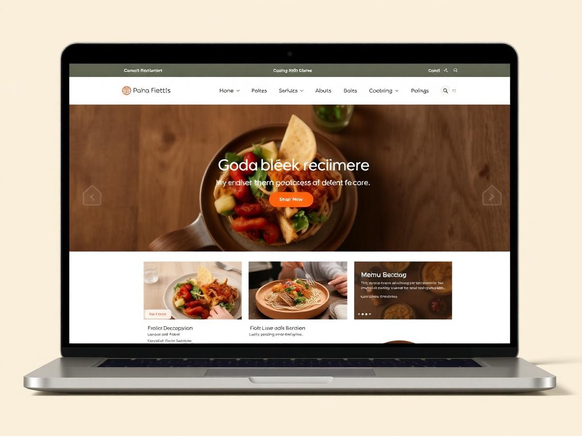 Example: Restaurant Website