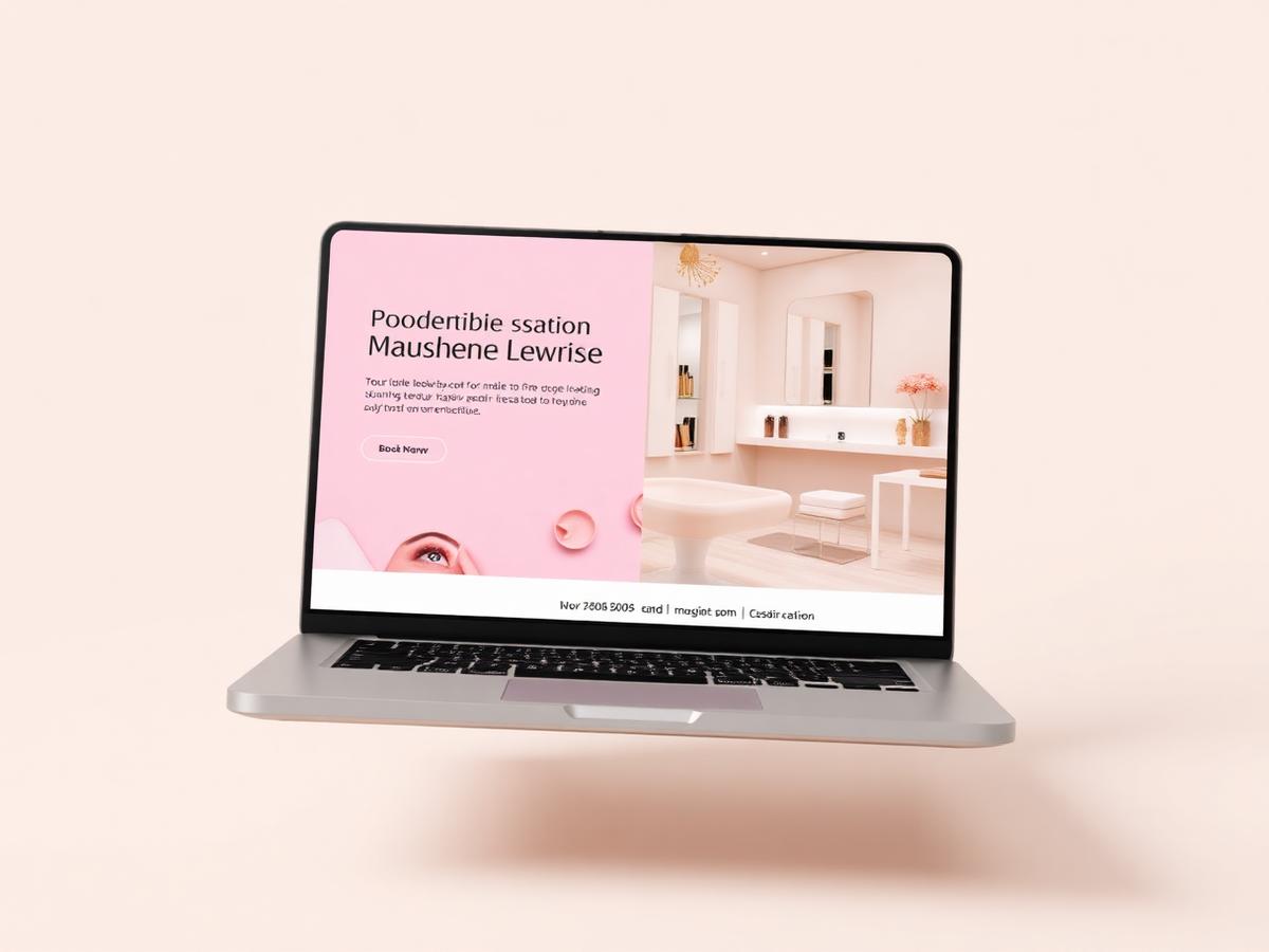 Example: Salon Website
